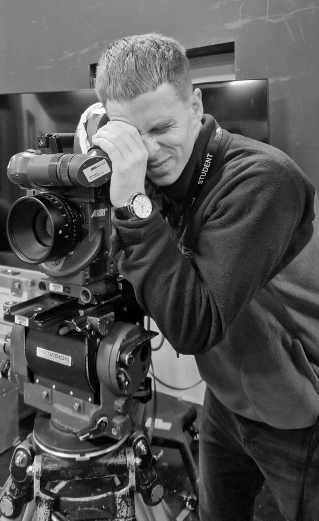 billy haigh metfilm school on set