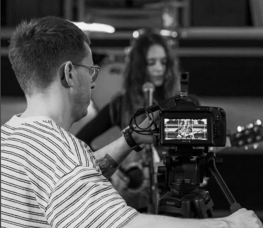 billy haigh metfilm school on set