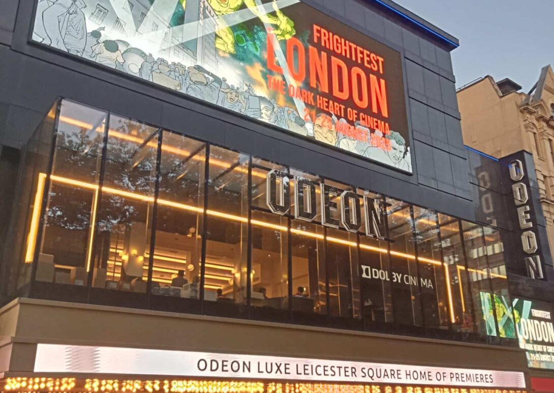 fright fest outside odeon