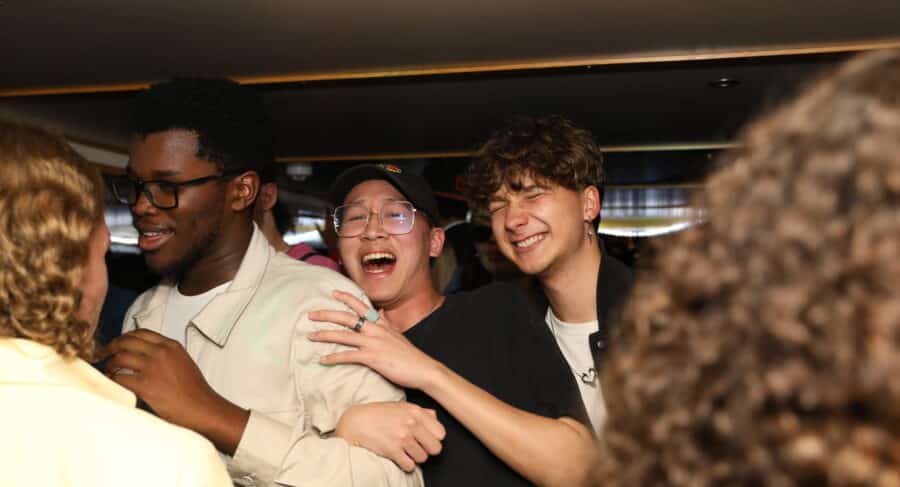 student boat party